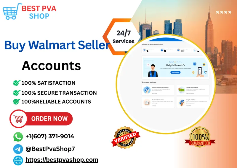 Buy Walmart Seller Account